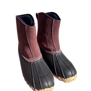 RedHead Men's Brown Insulated Suede Duck Boots with 200g Thinsulate Size 11